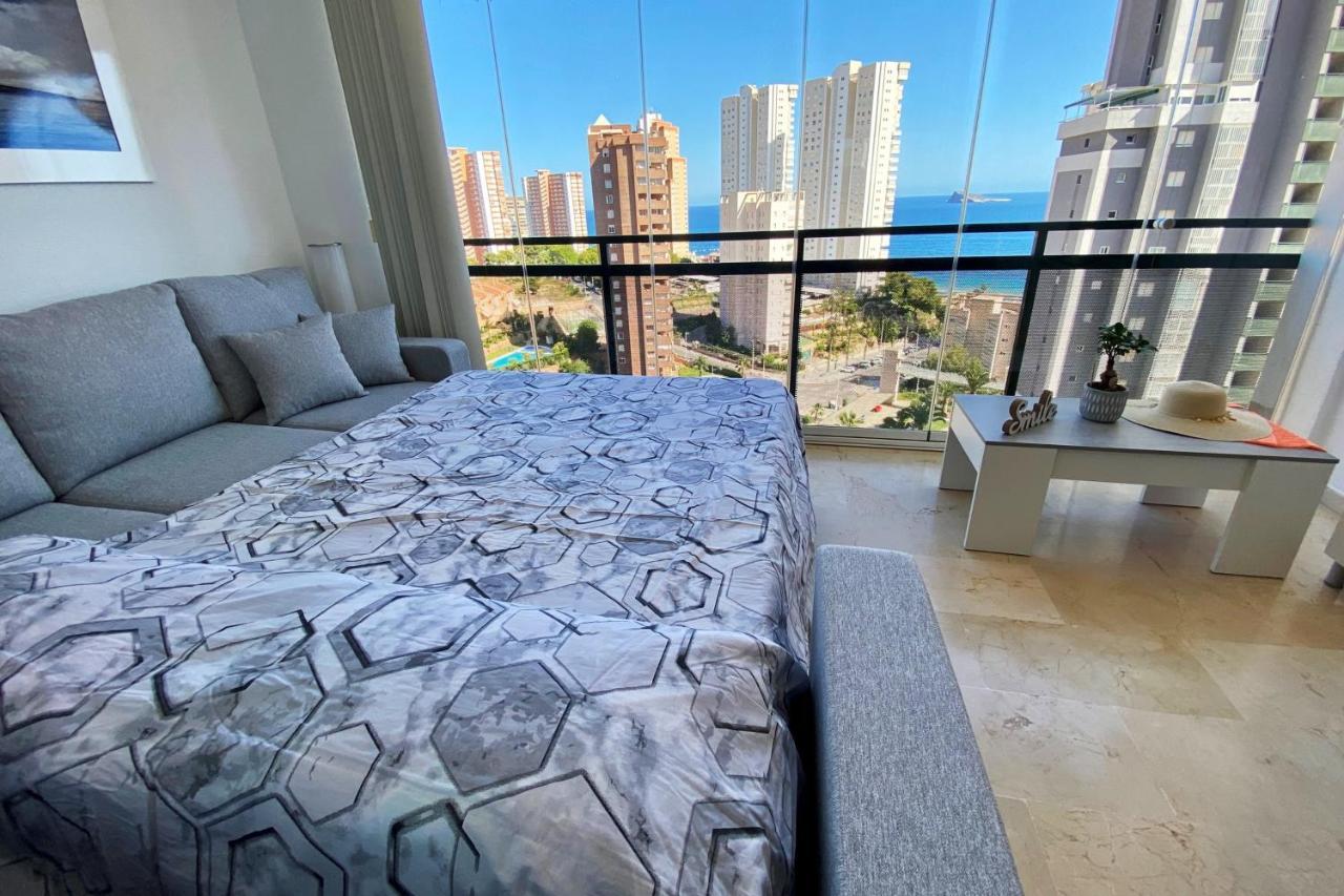 See The Sea Miramar Apartment - 150M To The Beach Benidorm Eksteriør billede