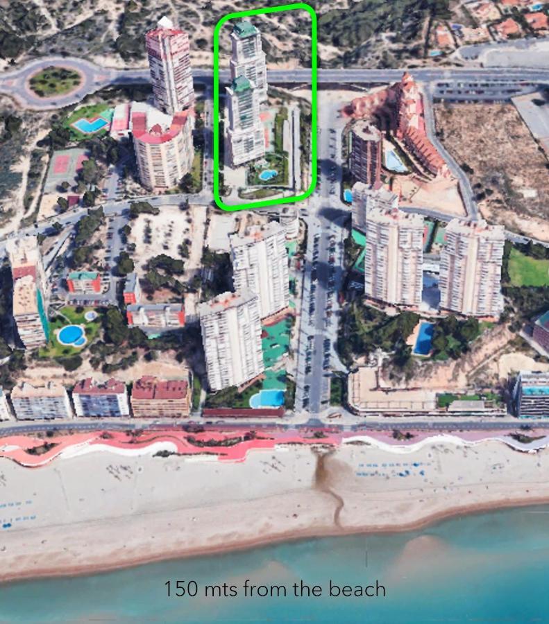 See The Sea Miramar Apartment - 150M To The Beach Benidorm Eksteriør billede